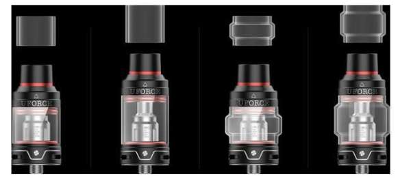 Tubo de Vidro - UFORCE Bolha - 5ml - Voopoo - Imagem 2