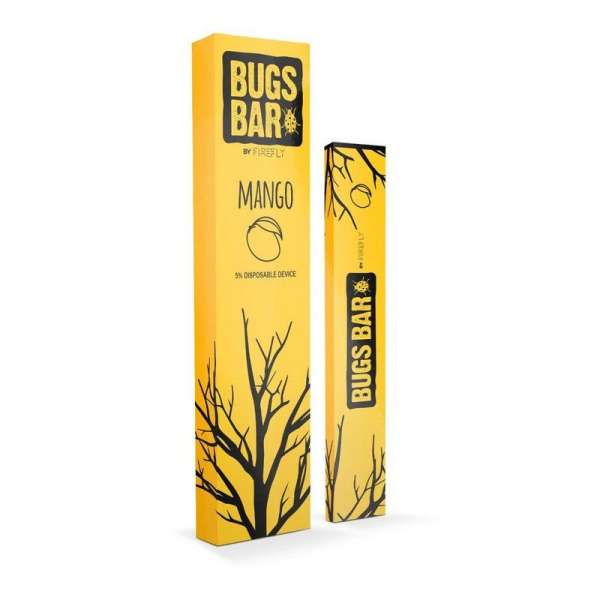 Pod Descartável – Mango – 300 Puff – Bugs Bar By Firefly