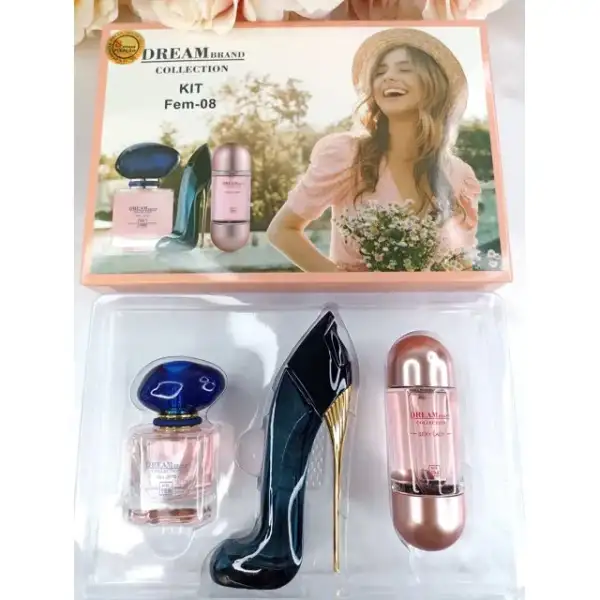 KIT DREAM BRAND Nº08 - MY WAY - GOOD GIRL - 212 SEXY - Imagem 3