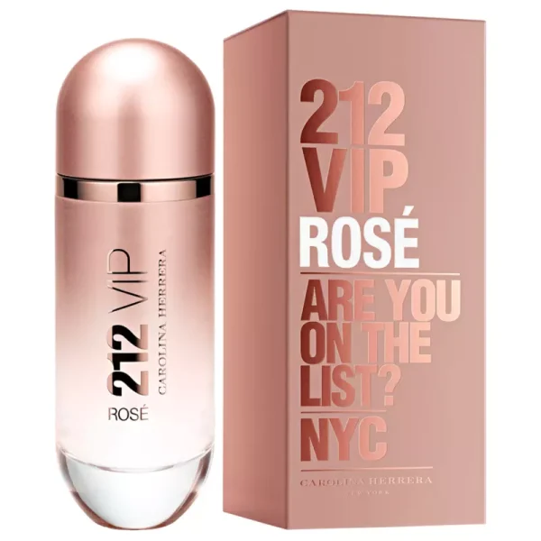 212 VIP ROSÉ CAROLINA HERRERA - PERFUME FEMININO - EAU DE PARFUM - Imagem 2