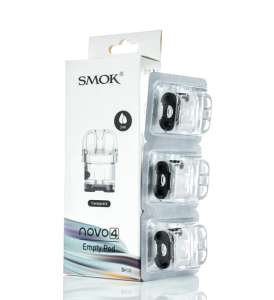 Cartucho – Novo 4 – Empty Pod Transparent 2ml – Smok