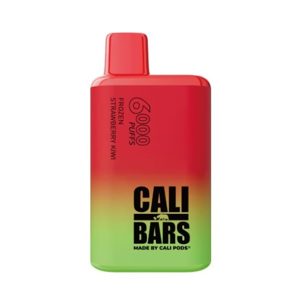 Frozen Strawberry Kiwi V2 6000 Puffs - Cali Bars - Imagem 2