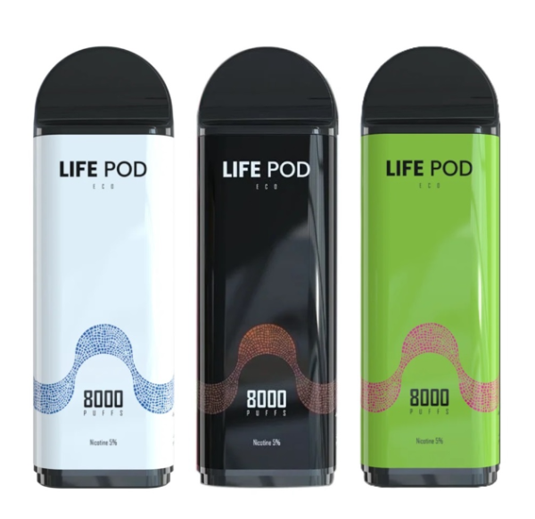 Pod System - Kit - Life Pod Eco - 8000Puffs - Imagem 3