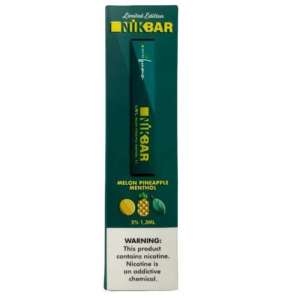 Pod Descartável – Melon Pineapple Menthol – 5% – 300 Puff – NikBar