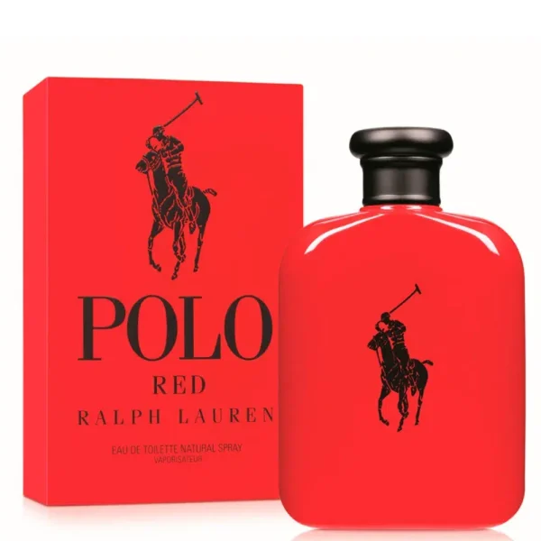 POLO RED - RALPH LAUREN - PERFUME MASCULINO - EAU DE PARFUM - Imagem 2