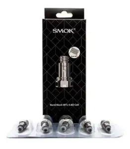 Bobina Coil (Reposição) – Nord Pod – Mesh MTL – 0.8 ohms – Smok