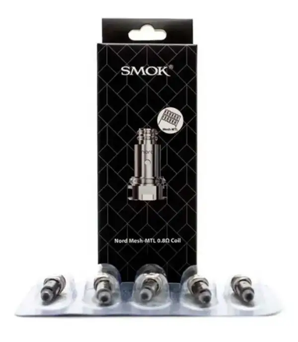 Bobina Coil (Reposição) - Nord Pod - Mesh MTL - 0.8 ohms - Smok