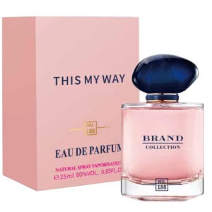 BRAND COLLECTION 188 – MY WAY – PERFUME FEMININO