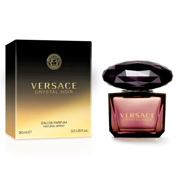 CRYSTAL NOIR VERSACE - PERFUME FEMININO - EAU DE TOILETTE - Imagem 2