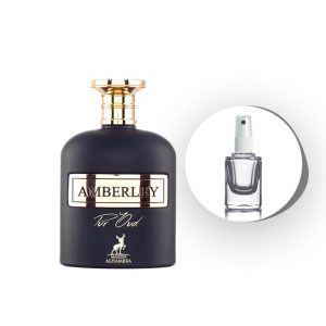 AMBERLEY PUR OUD MAISON ALHAMBRA - DECANT - UNISSEX