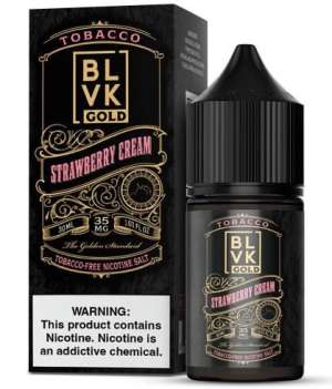 Strawberry Cream - Gold Series - BLVK Salt - 30ml