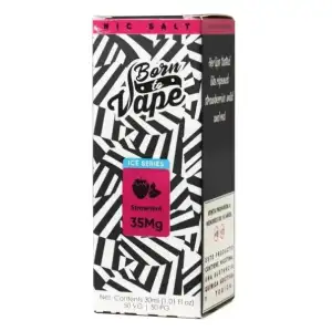 Strawmint - Born To Vape - NicSalt - 30ml