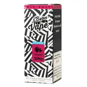 Strawmint – Born To Vape – NicSalt – 30ml