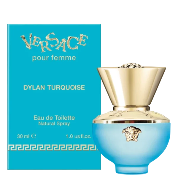 DYLAN TURQUOISE VERSACE - PERFUME FEMININO - EAU DE TOILETTE - Imagem 2