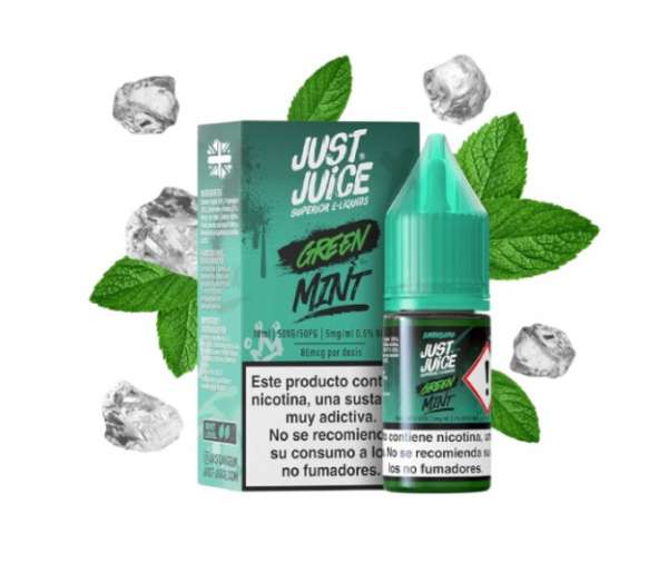 Green Mint – Ice Salt – Just Juice – 30ml - Imagem 2