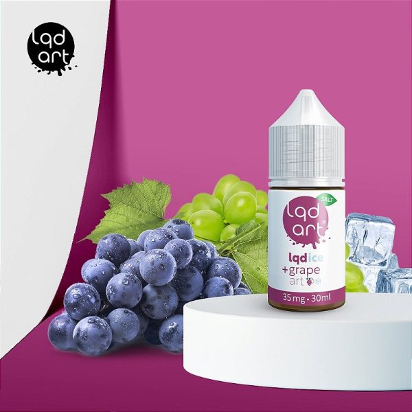 Grape - Ice - Lqd Art Salt - 30ml - Imagem 2
