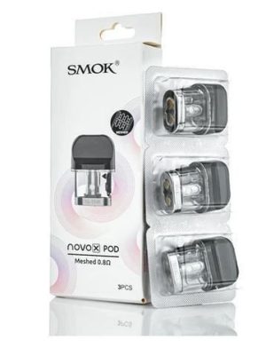 Coil/ Resistência/ Cartucho Pod - Novo X - 0.8 ohm - Meshed - Smok