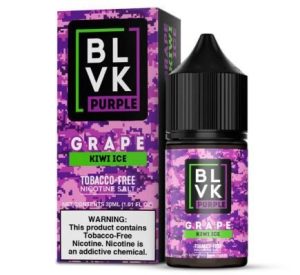 Grape Kiwi Ice – Purple Series – BLVK Salt – 30ml