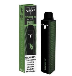 Cucumber Ice – V15 – 1500 Puff – Ignite