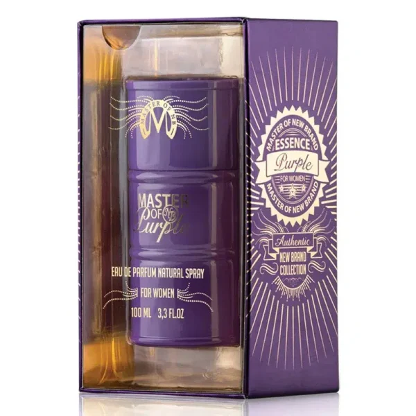 MASTER OF PURPLE - NEW BRAND - PERFUME FEMININO - EAU DE PARFUM - Imagem 2