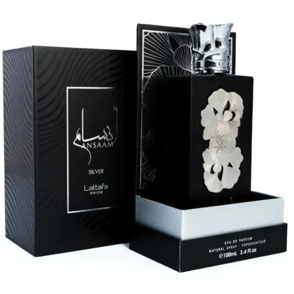ANSAAM SILVER LATTAFA - PERFUME MASCULINO - EAU DE PARFUM - Imagem 2