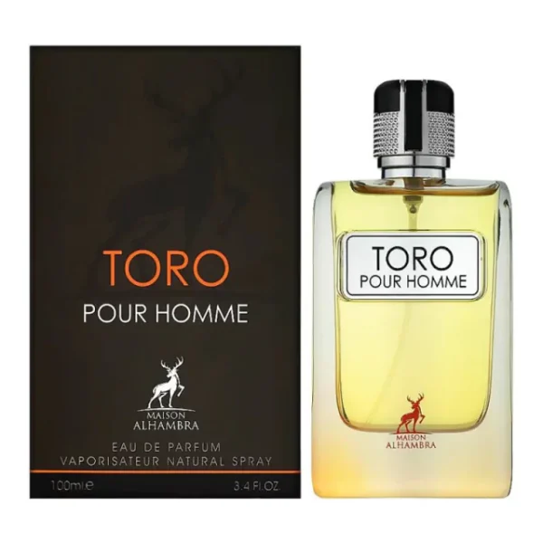 TORO POUR HOMME MAISON ALHAMBRA - PERFUME MASCULINO - EAU DE PARFUM - Imagem 2