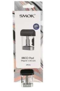 Pod (Cartucho) p/ Reposição MICO 1,7mL – 1.0 Regular – Smok