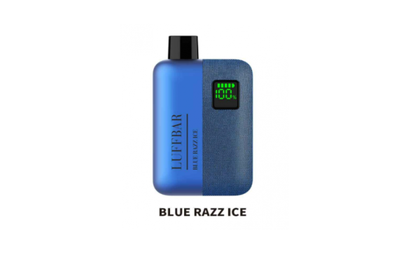 Pod Descartável - Luffbar 9000 Puffs - Blue Razz Ice