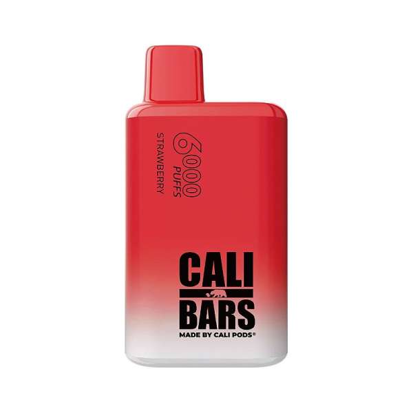 Strawberry V2 6000 Puffs - Cali Bars - Imagem 2