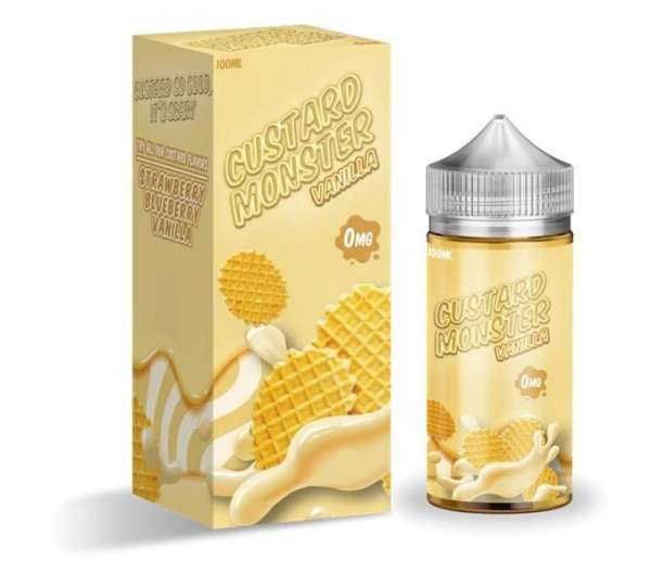 Vanilla - Custard  - Monster - 100ml - Imagem 2