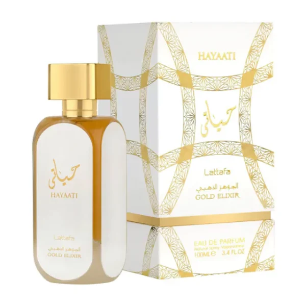 HAYAATI GOLD ELIXIR - LATTAFA - PERFUME MASCULINO - EAU DE PARFUM - Imagem 2