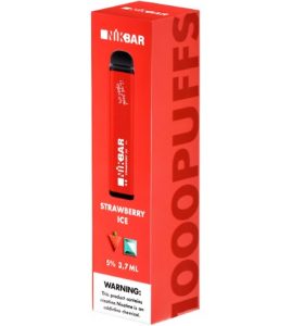Strawberry Ice – 1000 Puffs – NikBar