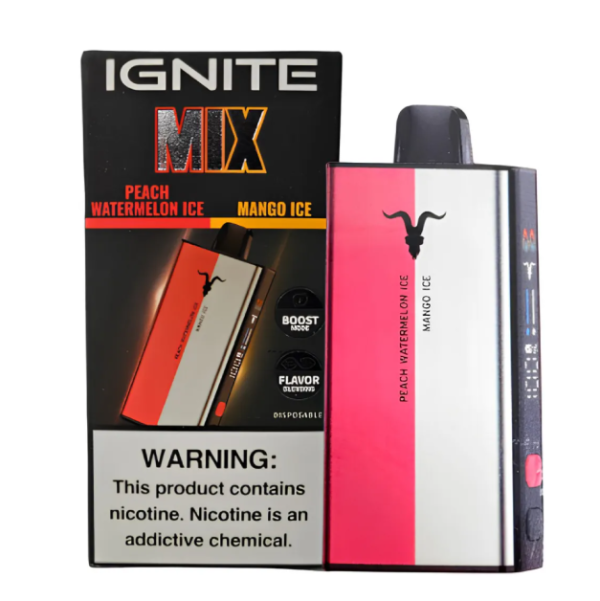 Pod Descartável – Ignite – V400 Mix Dual tank– 40000 Puffs – 50mg - Imagem 2
