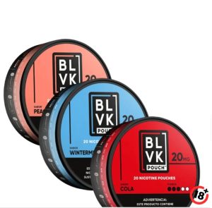 BLVK Nicotine - Pouches –  Sachês de Nicotina